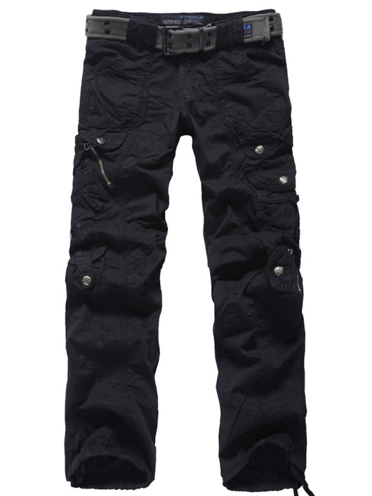 NEW Womens Girls Army Combat Cargo Pants Casual Baggy Loose Multi-Pocket Trousers Hip Hop Work Dance Pants 8689