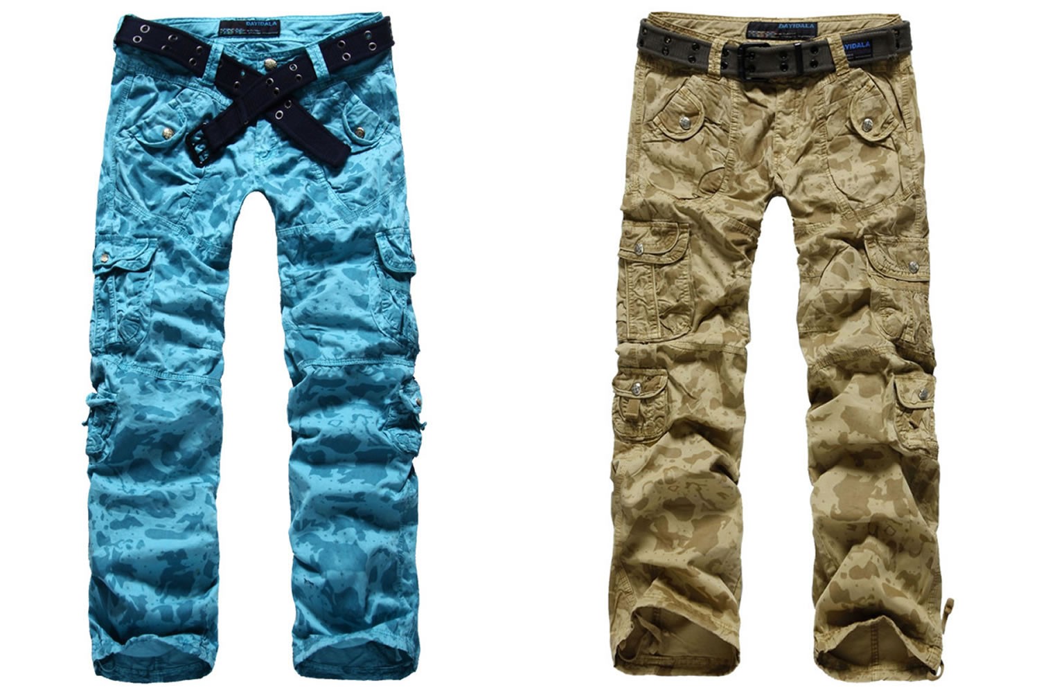 NEW Womens Girls Army Combat Cargo Pants Casual Baggy Loose Multi-Pocket Trousers Hip Hop Work Dance Pants 89032MC