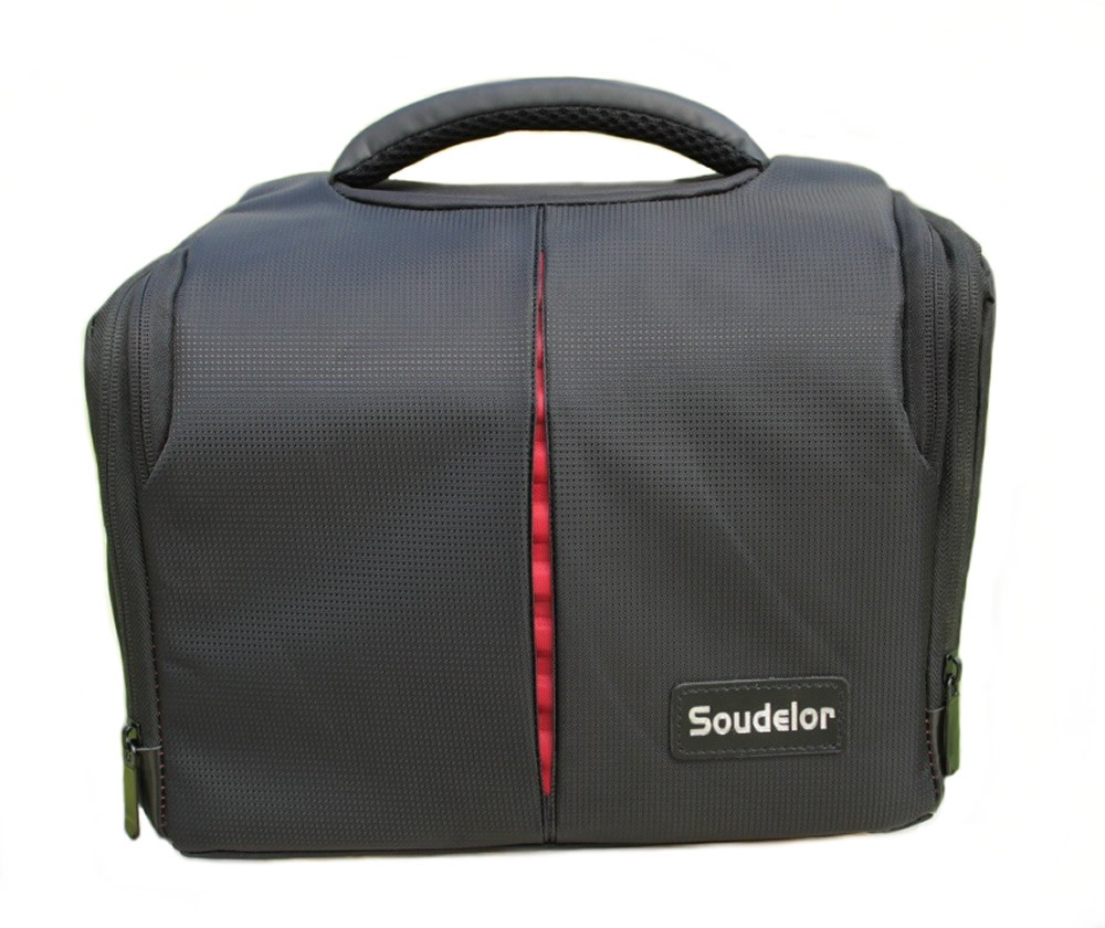 Photographers Lightweight Water Resistant Padded Anti-shock DSLR SLR Canvas Camera Bag Case Satchel